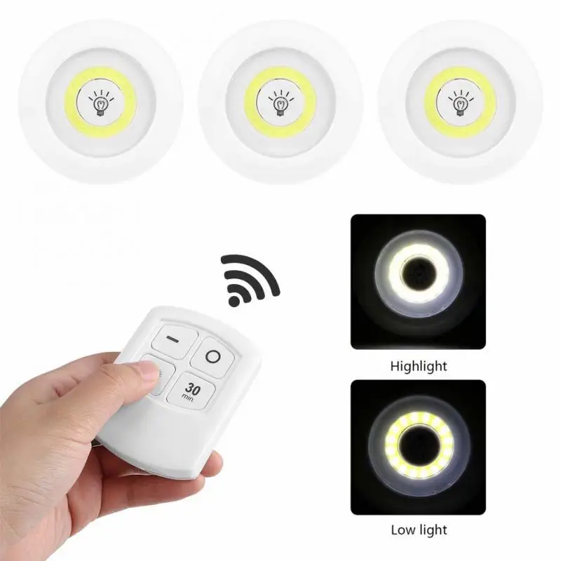 Smart Wireless Led Light Kitchen Under Furniture Dimmable Lamps Bedroom Wardrobe Lighting Round with Remote Control LED Lights
Smart Wireless Led Light Kitchen Under Furniture Dimmable Lamps Bedroom Wardrobe Lighting Round with Remote Control LED Lights