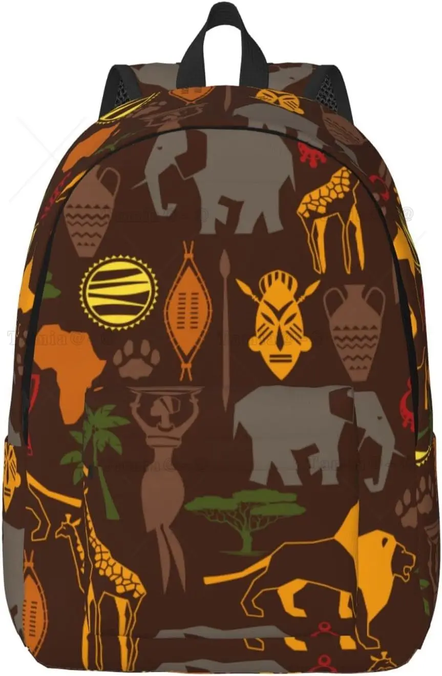 Backpack Casual Lightweight African Animal Laptop Backpack Men Women Travel Bag Outdoor Canvas Daypack
Backpack Casual Lightweight African Animal Laptop Backpack Men Women Travel Bag Outdoor Canvas Daypack