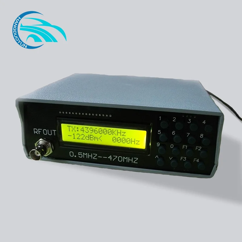 DIY 0.5M-470M RF Signal Source Frequency For Walkie-Talkie 0.5M-470M Signal strength 70-132 dBm Power Supply 8-12V DC
DIY 0.5M-470M RF Signal Source Frequency For Walkie-Talkie 0.5M-470M Signal strength 70-132 dBm Power Supply 8-12V DC