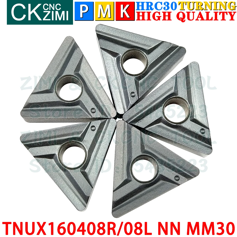 TNUX160408R NN MM30 TNUX160408L NN MM30 Carbide Insert Grooving Slotted Turning Inserts Tools TNUX 1604 CNC Milling Cutting Tool
TNUX160408R NN MM30 TNUX160408L NN MM30 Carbide Insert Grooving Slotted Turning Inserts Tools TNUX 1604 CNC Milling Cutting Tool