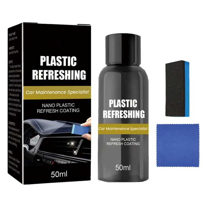 

Car Restoring Liquid Nano Coating Car Scratch Repair 50ml Multi-functional Coating Renewal Agent High Protection Quick Car