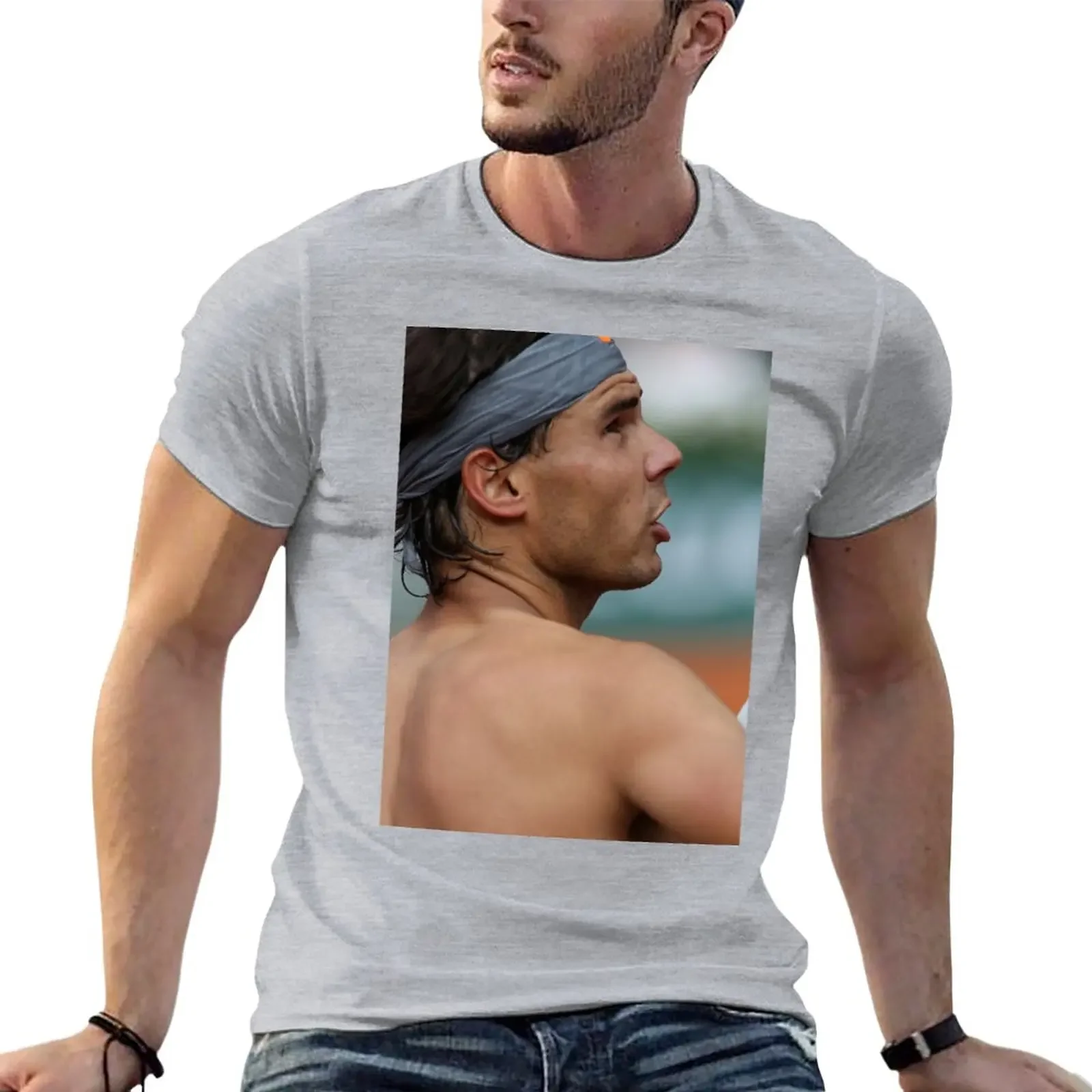 Rafael Nadal T-Shirt korean fashion vintage clothes blacks funny t shirts for men
Rafael Nadal T-Shirt korean fashion vintage clothes blacks funny t shirts for men