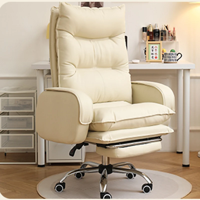 Living Room Lounge Office Chair Mobile Swivel Conference Leather Office Chair White Recliner Silla Giratoria Modern Furniture
Living Room Lounge Office Chair Mobile Swivel Conference Leather Office Chair White Recliner Silla Giratoria Modern Furniture