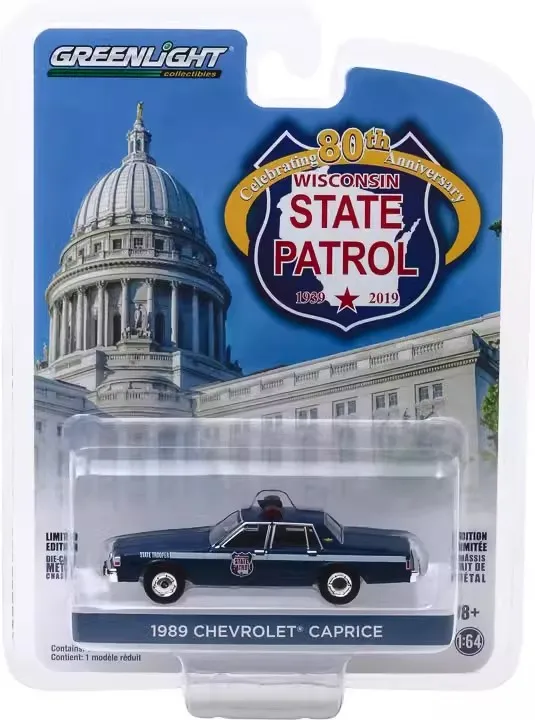 1:64 1989 Chevrolet Caprice полицейский автомобиль литый под давлением металлический сплав Модель автомобиля игрушки для коллекции подарков
1:64 1989 Chevrolet Caprice полицейский автомобиль литый под давлением металлический сплав Модель автомобиля игрушки для коллекции подарков