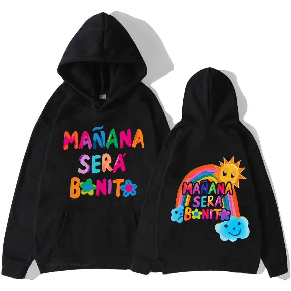 Mañana Sera Bonito Hoodies Hot Music Karol G Sweatshirts Autumn Winter Pullover Fahion Women Casual Kpop Streetwear Men Unisex
Mañana Sera Bonito Hoodies Hot Music Karol G Sweatshirts Autumn Winter Pullover Fahion Women Casual Kpop Streetwear Men Unisex
