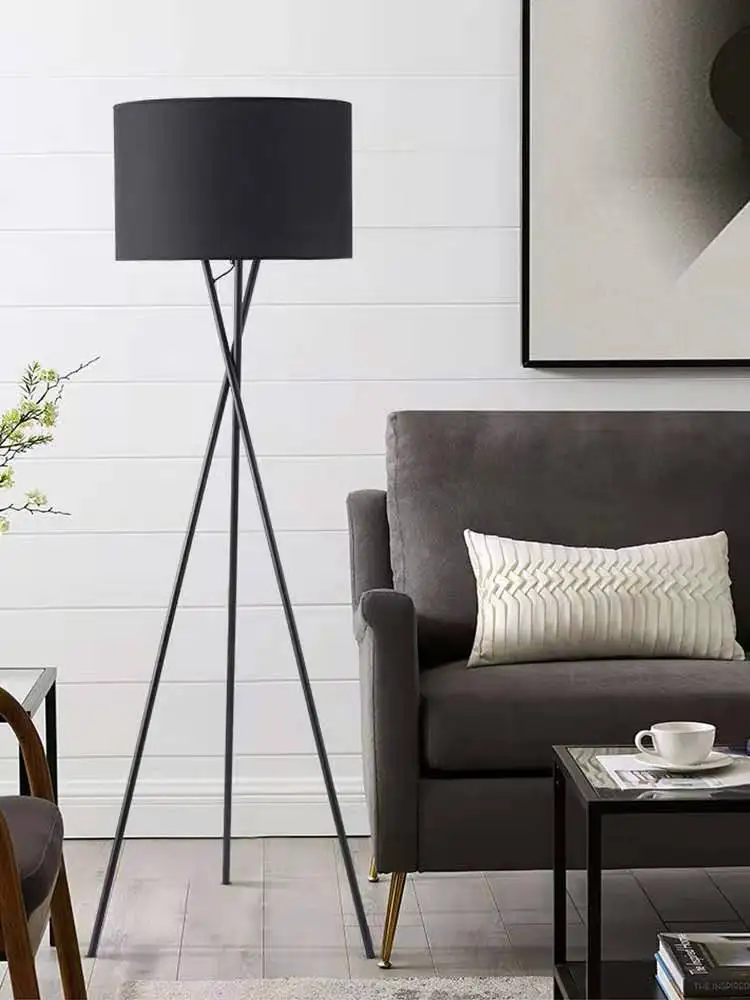 Nordic Tripod Floor Lamp Simple Modern Led Floor Lamp Living Room Sofa Study Vertical Cloth Stand Light Bedroom Bedside Lights
Nordic Tripod Floor Lamp Simple Modern Led Floor Lamp Living Room Sofa Study Vertical Cloth Stand Light Bedroom Bedside Lights