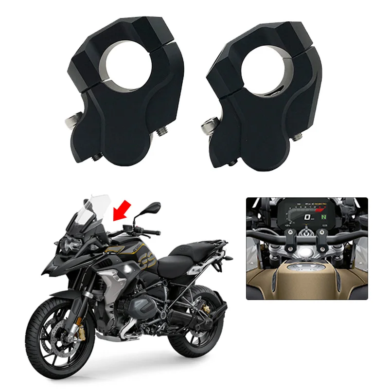 R1200GS R1250GS Handlebar Riser Handlebar Mount Risers Clamp For BMW R1200 GS LC R 1200 GS Adventure R1250GSA 2013-2022 2021
R1200GS R1250GS Handlebar Riser Handlebar Mount Risers Clamp For BMW R1200 GS LC R 1200 GS Adventure R1250GSA 2013-2022 2021