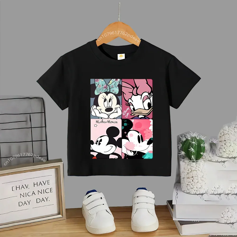 Disney Teen 100% Cotton T-shirt Kids Cartoon Mickey Mouse & Donald Duck Outdoor Comfortable crew Neck T-shirt Boys Girls Short S
Disney Teen 100% Cotton T-shirt Kids Cartoon Mickey Mouse & Donald Duck Outdoor Comfortable crew Neck T-shirt Boys Girls Short S