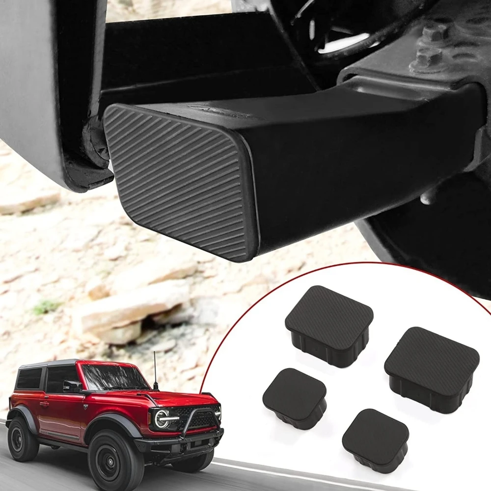 Crash Bar End Caps Front Axle Plug for Ford Bronco Accessories 2021-2023 2/4-Door Black Rubber Stopper Cover Protection 4PCS
Crash Bar End Caps Front Axle Plug for Ford Bronco Accessories 2021-2023 2/4-Door Black Rubber Stopper Cover Protection 4PCS