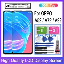 Bloc écran tactile LCD de remplacement, 6.5 pouces, pour OPPO A52 A72, Original=