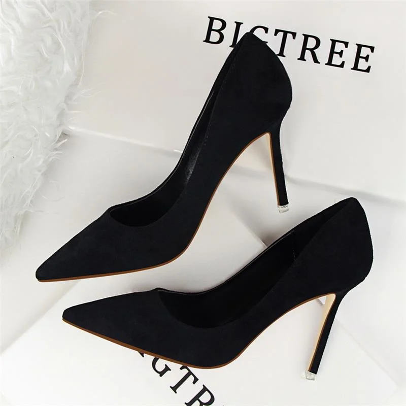 High Heels Women Fashion Soft Woman Heel Vintage Women Pumps Ladies Dress Shoes Pointed Toe Zapatillas Mujer Female Footwear
High Heels Women Fashion Soft Woman Heel Vintage Women Pumps Ladies Dress Shoes Pointed Toe Zapatillas Mujer Female Footwear