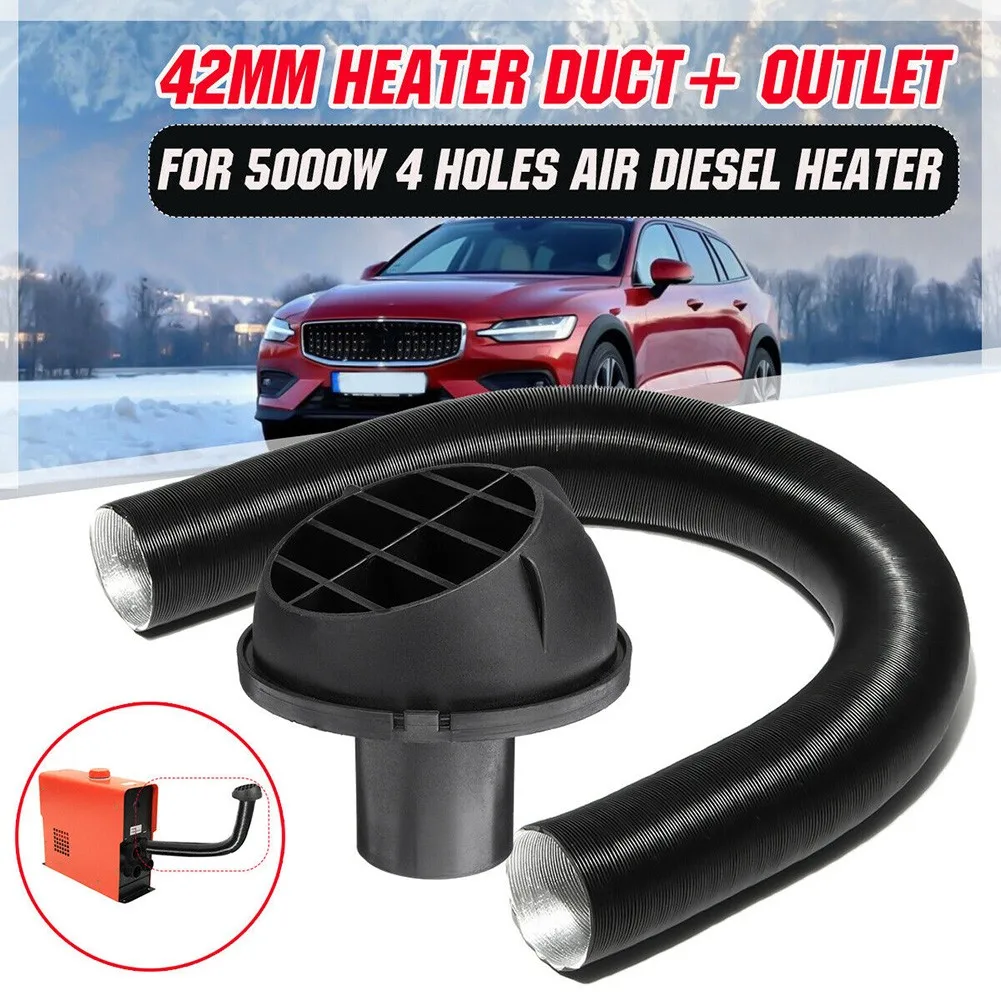 42mm Heater Duct & Air Vent Black Duct Heater Outlet Vent Air Aluminum Foil Corrosion & Flame Resistant Anti-shock
42mm Heater Duct & Air Vent Black Duct Heater Outlet Vent Air Aluminum Foil Corrosion & Flame Resistant Anti-shock