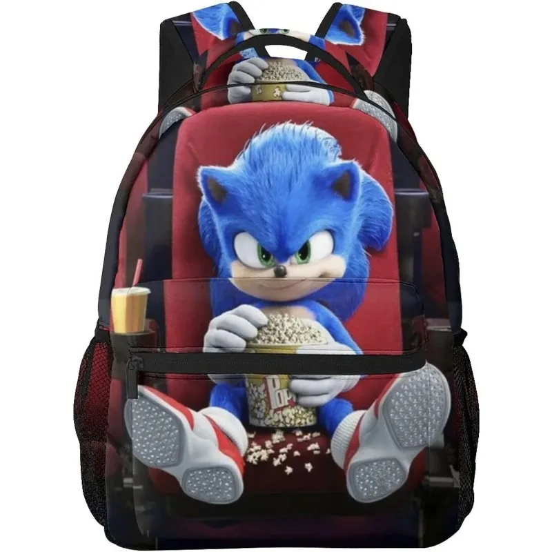 Sonic Double-sided Printing Schoolbag Computer Bag Zipper Backpack Outdoor Sportsl Travel Student Boys and Girls Birthday Gift
Sonic Double-sided Printing Schoolbag Computer Bag Zipper Backpack Outdoor Sportsl Travel Student Boys and Girls Birthday Gift