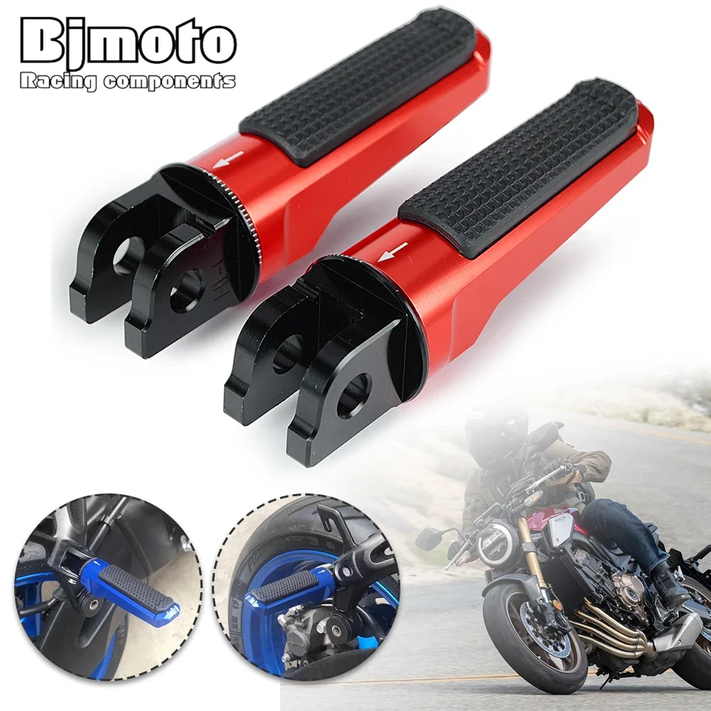 for Honda CB600F Hornet CBF600 CBR600RR CBR900RR CBR1000RR FireBlade VTR1000 CB125R CB300R CB1000R NEO Front Foot Pegs Footrest
for Honda CB600F Hornet CBF600 CBR600RR CBR900RR CBR1000RR FireBlade VTR1000 CB125R CB300R CB1000R NEO Front Foot Pegs Footrest
