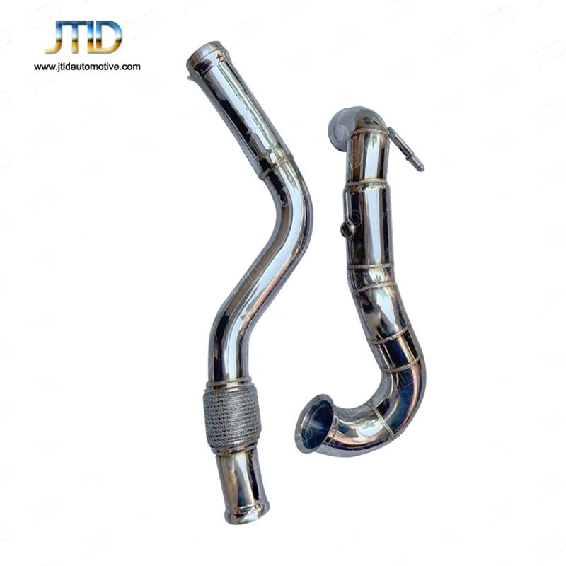 JTLD High Performance Stainless Steel Exhaust System Catless Downpipe For Mercedes Benz A45 CLA45 AMG W176 Car Assecories
JTLD High Performance Stainless Steel Exhaust System Catless Downpipe For Mercedes Benz A45 CLA45 AMG W176 Car Assecories