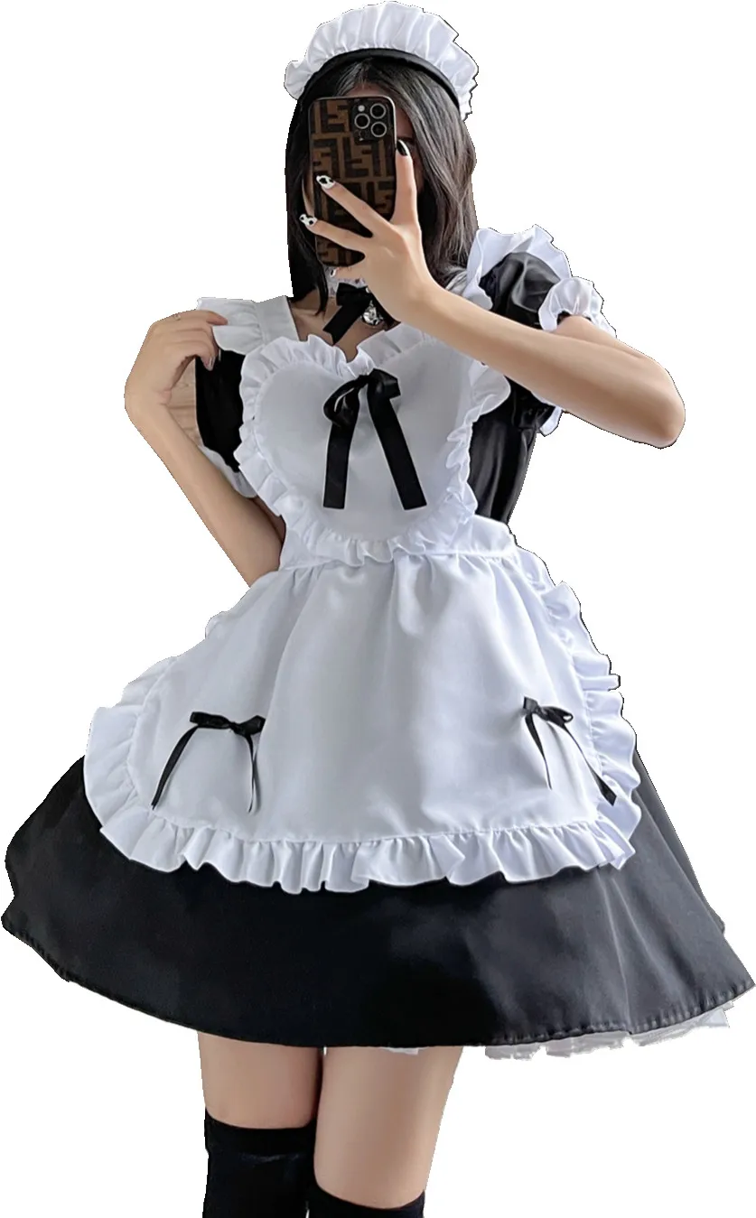 Shanghai Story Anime Maid Dress Cosplay French Classic Fancy Apron Maid Dress Costume 4 Color
Shanghai Story Anime Maid Dress Cosplay French Classic Fancy Apron Maid Dress Costume 4 Color