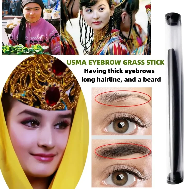 

Usma Grass Raw Eyebrow Stick for Hairline Growth Eyelash Eyebrows Hair Growth Thicker Growth Available Eyebrow Pencil