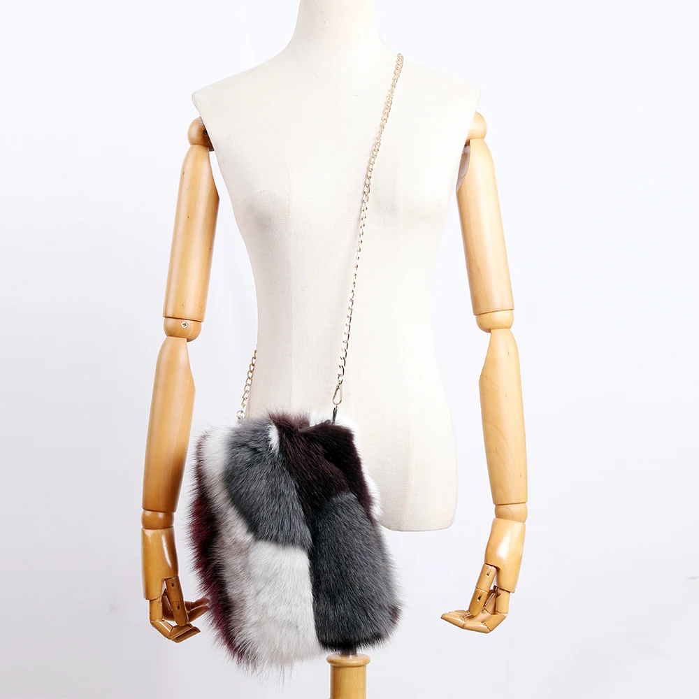 On Sale Luxury Women's Winter Genuine Fox Fur Shoulder Bag Tote Clutch Purse Cell Phone Bag Handbag Random Color 24cm*30cm
On Sale Luxury Women's Winter Genuine Fox Fur Shoulder Bag Tote Clutch Purse Cell Phone Bag Handbag Random Color 24cm*30cm