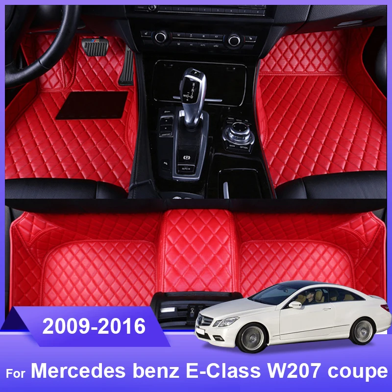 Custom Fit Car Floor Mat for Mercedes Benz E-Class W207coupe Accessories Interior ECO Durable Thick Carpet Customize for LHD RHD
Custom Fit Car Floor Mat for Mercedes Benz E-Class W207coupe Accessories Interior ECO Durable Thick Carpet Customize for LHD RHD