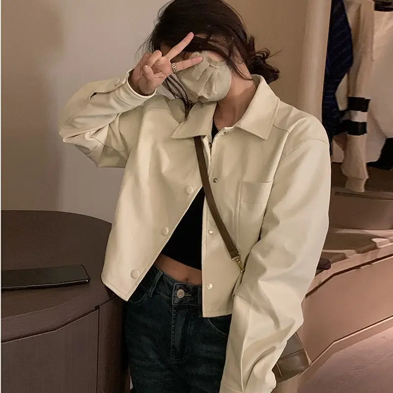 한국인 리뷰 많은 Golf Wear 2023 Autumn New High Quality Versatile Casual Golf Jacket Simple Short Leather Jacket Women's Autumn Clothes
한국인 리뷰 많은 Golf Wear 2023 Autumn New High Quality Versatile Casual Golf Jacket Simple Short Leather Jacket Women's Autumn Clothes