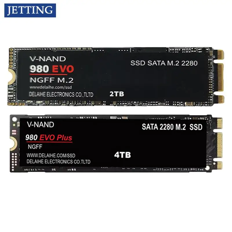 New 1pc M.2 SSD M2 NVME Internal Solid State Drive 980 2TB 4TB Hdd Hard Disk 980 EVO NGFF M.2 2TB For Laptop Desktop PC Computer
New 1pc M.2 SSD M2 NVME Internal Solid State Drive 980 2TB 4TB Hdd Hard Disk 980 EVO NGFF M.2 2TB For Laptop Desktop PC Computer