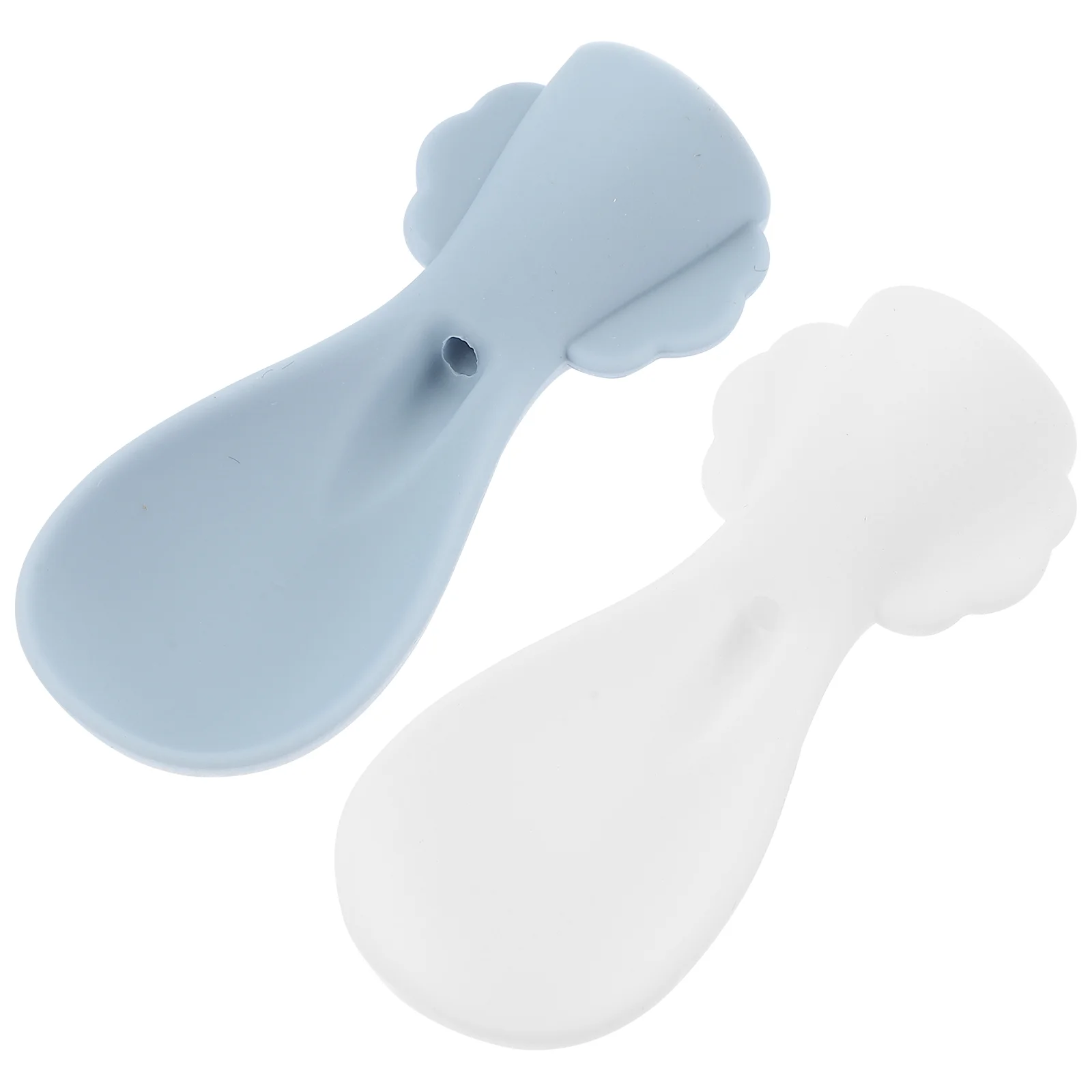 

Feeding Spoons Silicone Squeeze Spoon Bottle Attachment Topper Reusable Food Pouch Spoon Homemade Squeeze