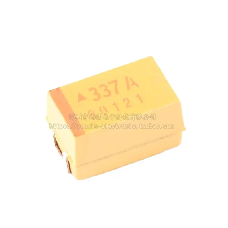 

10PCS/original genuine patch tantalum capacitor 7343E 10V 330UF ± 10% TAJE337K010RNJ
