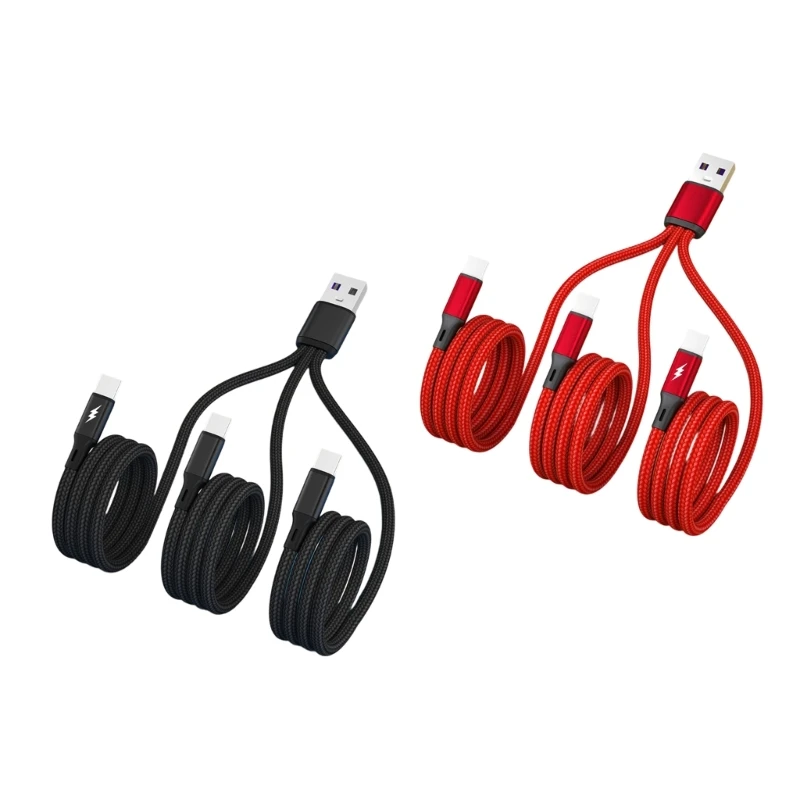 3 in 1 USB to Type-C Cable Type-C Charging Cable Cord Extension Wire Applicable for Smartphones Tablet Laptops
3 in 1 USB to Type-C Cable Type-C Charging Cable Cord Extension Wire Applicable for Smartphones Tablet Laptops