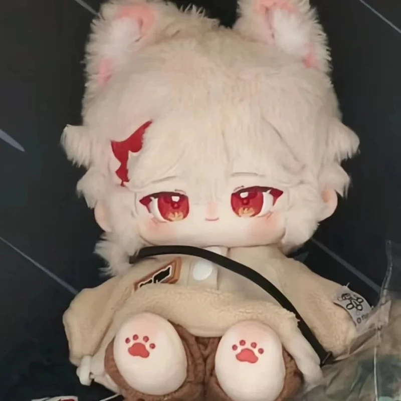 

Anime Genshin Impact Kaedehara Kazuha 20cm Plush Dolls Toy Nude Doll Plushie Cosplay a5886 Kids Gift