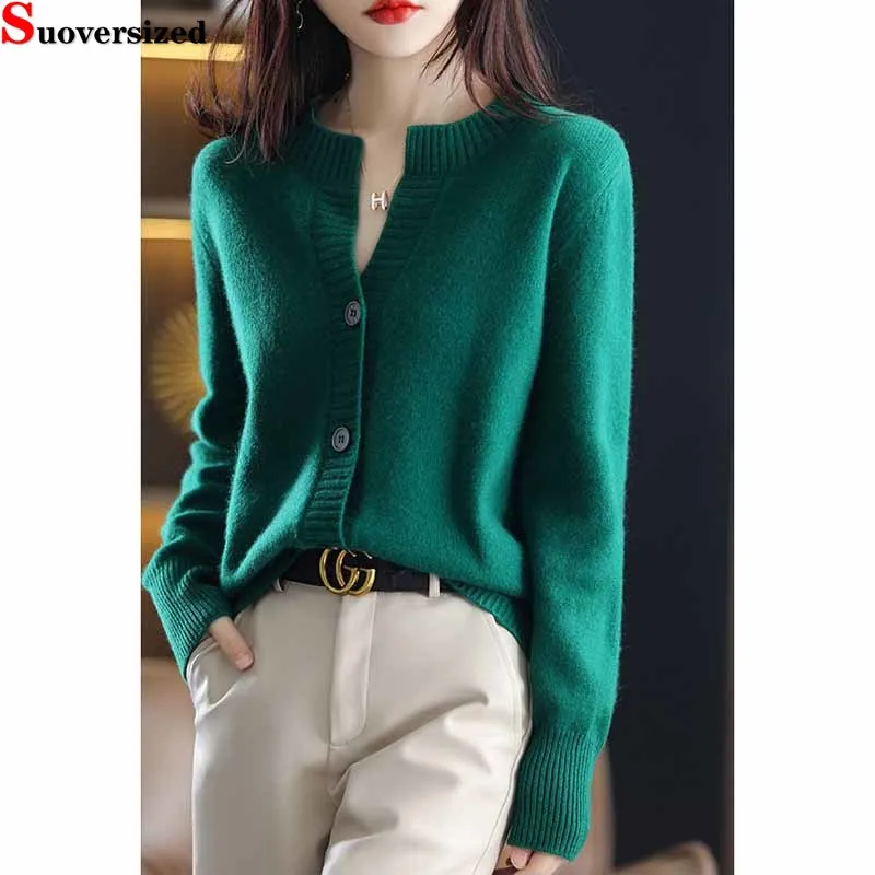 Long Sleeve Cardigans Autumn Winter knitted jacekts Casual O-Neck slim sweater caots Elegant Chic knitwear Outerwear tops
Long Sleeve Cardigans Autumn Winter knitted jacekts Casual O-Neck slim sweater caots Elegant Chic knitwear Outerwear tops