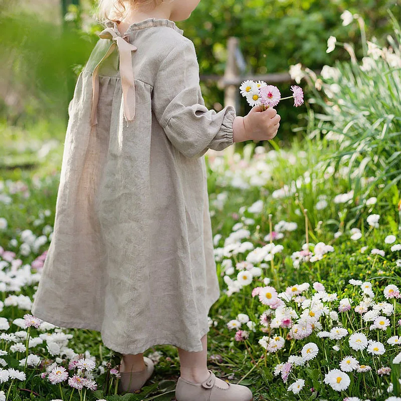 100% Cotton Retro Girl Dress Autumn New Baby Kids Casual And Comfortable Long Sleeve Princess Dresses Children Clothing 2023
100% Cotton Retro Girl Dress Autumn New Baby Kids Casual And Comfortable Long Sleeve Princess Dresses Children Clothing 2023