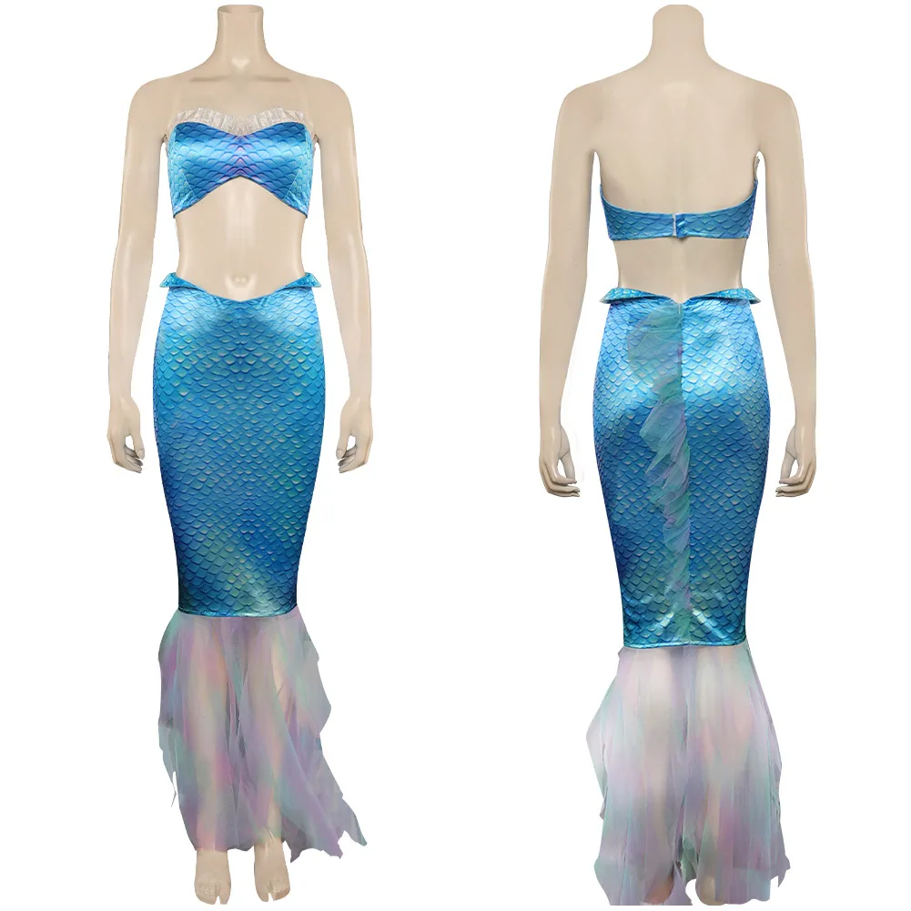 Little Mermaid Ariel Cosplay Women Costume Swimsuit Outfits Skirt Split Swimwear Halloween Carnival Suit For Adult Female Girls
Little Mermaid Ariel Cosplay Women Costume Swimsuit Outfits Skirt Split Swimwear Halloween Carnival Suit For Adult Female Girls
