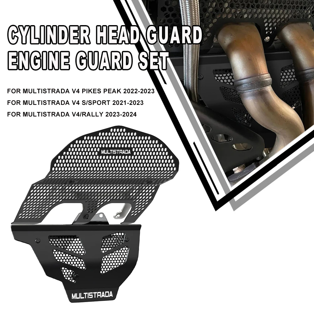 Motorcycle Radiator Grille Oil Cooler Engine Cylinder Head Guard ProtectorFor Ducati Multistrada V4 S Sport 2021-2022-2023 Peak
Motorcycle Radiator Grille Oil Cooler Engine Cylinder Head Guard ProtectorFor Ducati Multistrada V4 S Sport 2021-2022-2023 Peak