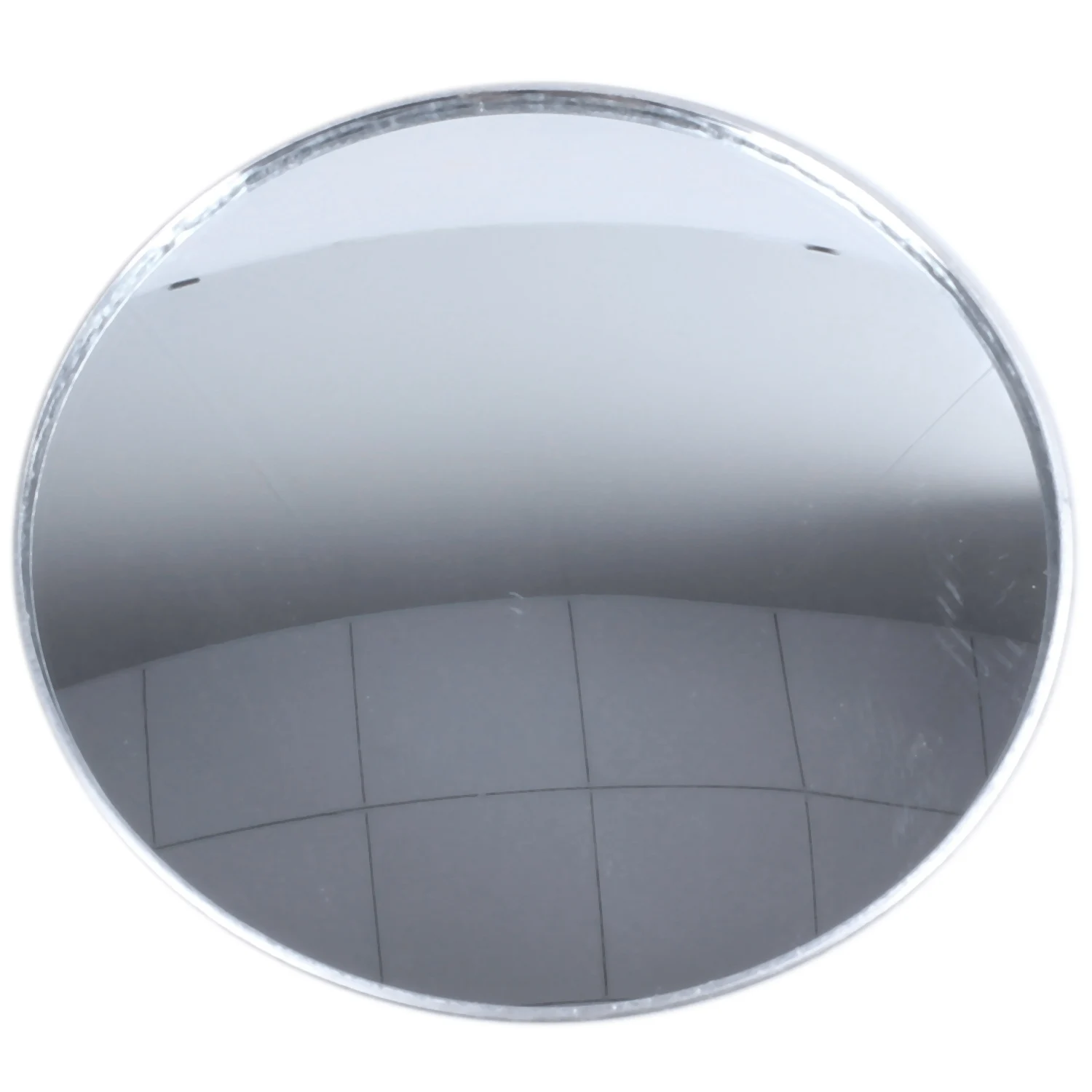 

Silver Tone 3" Round Convex Rear View Blind Spot Mirror for Car Auto