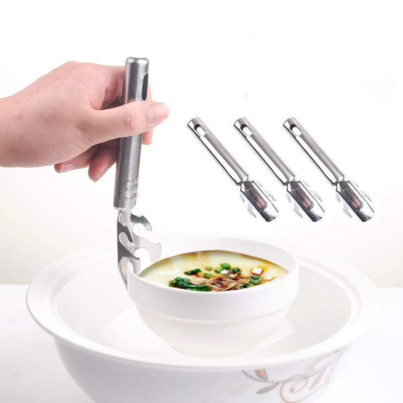 Anti Scalding Bowl Clamp Hangable Kitchen Anti Slip Grab Plate Clamp Stainless Steel Steaming Pot Clamp Tool Beer Bottle Opener
Anti Scalding Bowl Clamp Hangable Kitchen Anti Slip Grab Plate Clamp Stainless Steel Steaming Pot Clamp Tool Beer Bottle Opener