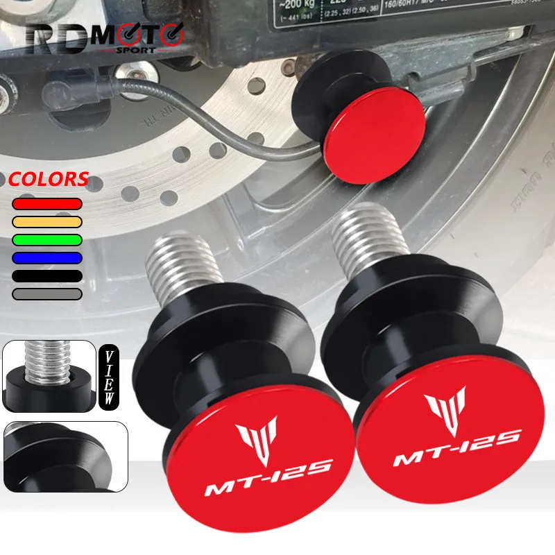 Motorcycle Accessories CNC Swingarm Spools Rear Stand Screws Sliders For YAMAHA MT125 2015-2020 2021 2022 2023 mt 125
Motorcycle Accessories CNC Swingarm Spools Rear Stand Screws Sliders For YAMAHA MT125 2015-2020 2021 2022 2023 mt 125