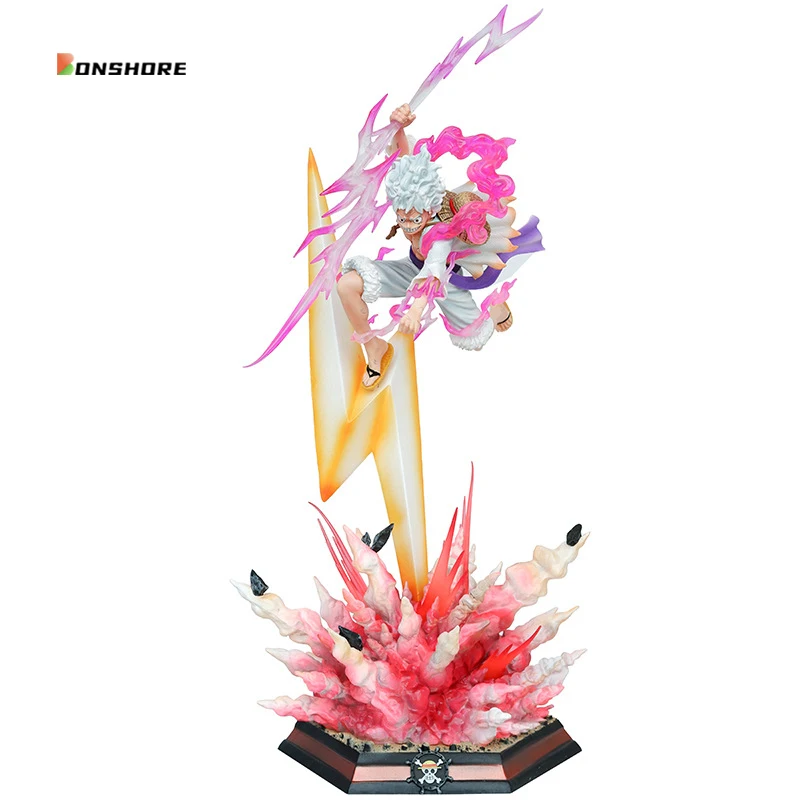 46cm One Piece Lightning Luffy Anime Figure Scene Statue PVC Decoration Model Pendant Decoration Toy For Kids Christmas Gifts
46cm One Piece Lightning Luffy Anime Figure Scene Statue PVC Decoration Model Pendant Decoration Toy For Kids Christmas Gifts