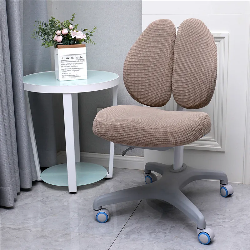 Children's Study Double Back Chair Covers Plaid Elastic Kids Student Writing Rotating Lift Chair Protector Backrest Seat Cover
Children's Study Double Back Chair Covers Plaid Elastic Kids Student Writing Rotating Lift Chair Protector Backrest Seat Cover
