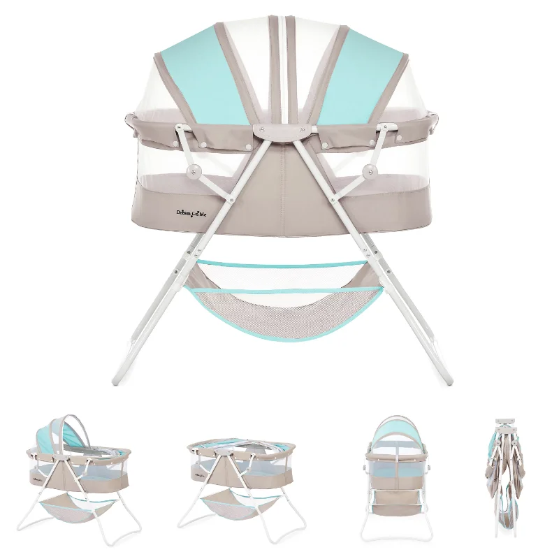 Bassinet Blue and Grey Children's Bed Bases & Frames Lightweight, Stylish, Spacious Quick-folding Double Canopy
Bassinet Blue and Grey Children's Bed Bases & Frames Lightweight, Stylish, Spacious Quick-folding Double Canopy