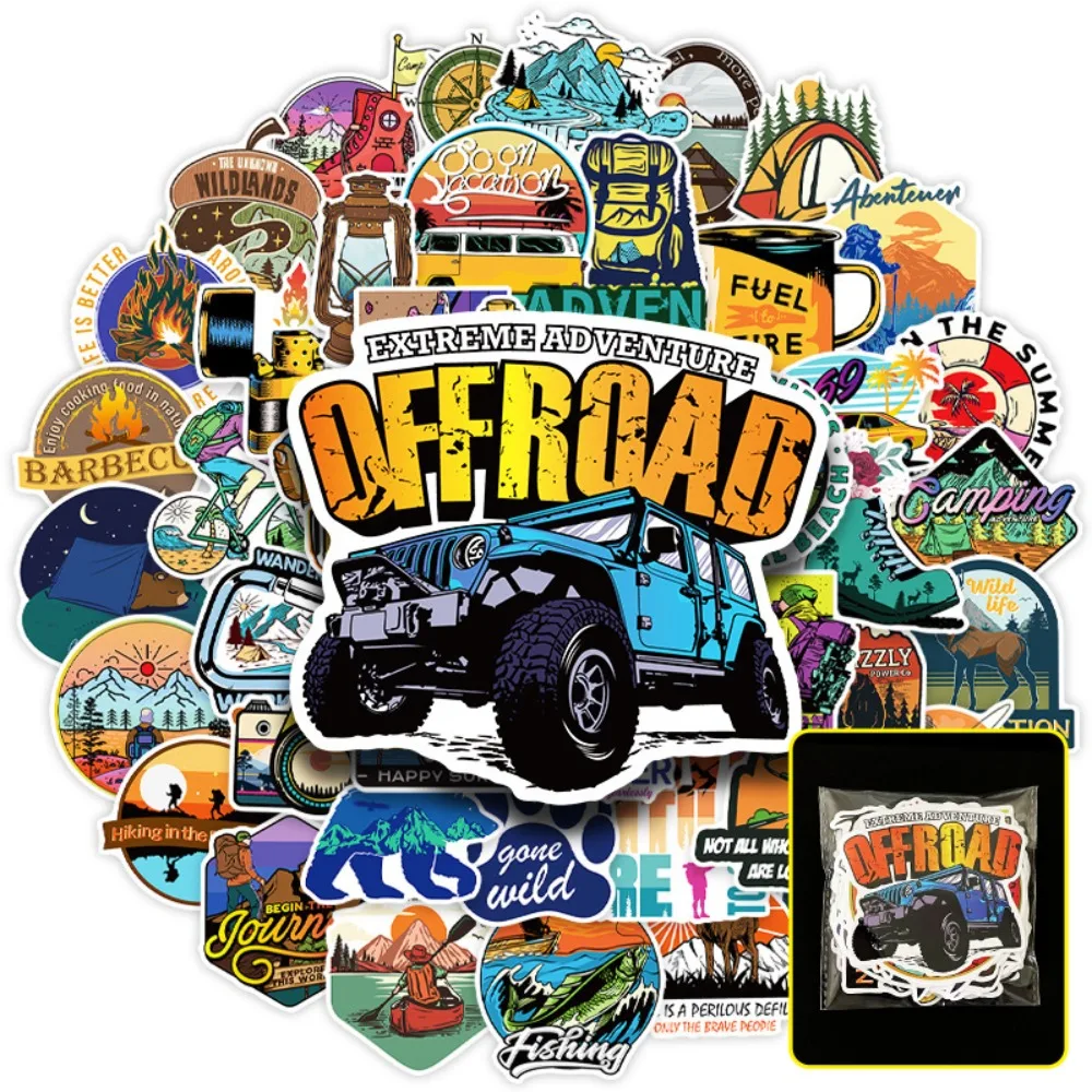 10/30/50PCS Cartoon Outdoor Graffiti Decals Seaside Trip Scenic Car Stickers Dangerous Camping Luggage Motorcycle Classic Toy
10/30/50PCS Cartoon Outdoor Graffiti Decals Seaside Trip Scenic Car Stickers Dangerous Camping Luggage Motorcycle Classic Toy