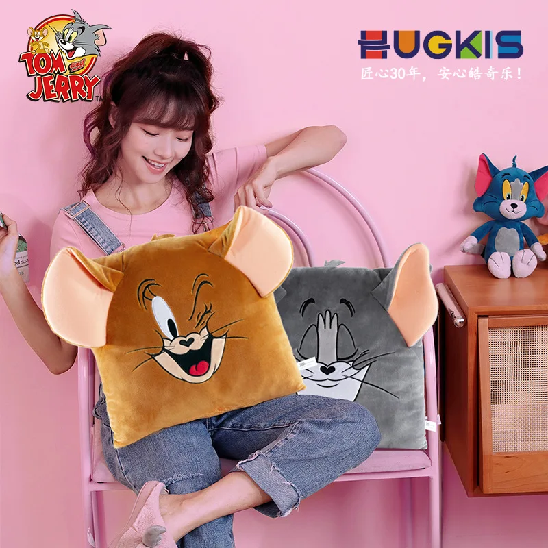 Hallowmas Tom and Jerry Plush toy doll sofa bed girl holding sleeping doll neck pillow pillow cushion pillow Children's gifts
Hallowmas Tom and Jerry Plush toy doll sofa bed girl holding sleeping doll neck pillow pillow cushion pillow Children's gifts