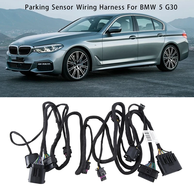 1 Piece Car Front Bumper Parking Sensor Wiring Harness PDC Cable Car Accessories 61129395453 Black For BMW 5 G30
1 Piece Car Front Bumper Parking Sensor Wiring Harness PDC Cable Car Accessories 61129395453 Black For BMW 5 G30