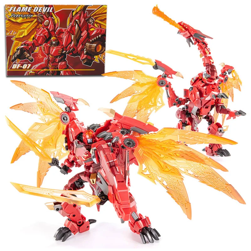 New JINBAO Transformation Flame Red Blue Dragon PE DX09 DF07 DF-07 BW Beast Wars Action Figure Deformation Robot Model Toys
New JINBAO Transformation Flame Red Blue Dragon PE DX09 DF07 DF-07 BW Beast Wars Action Figure Deformation Robot Model Toys
