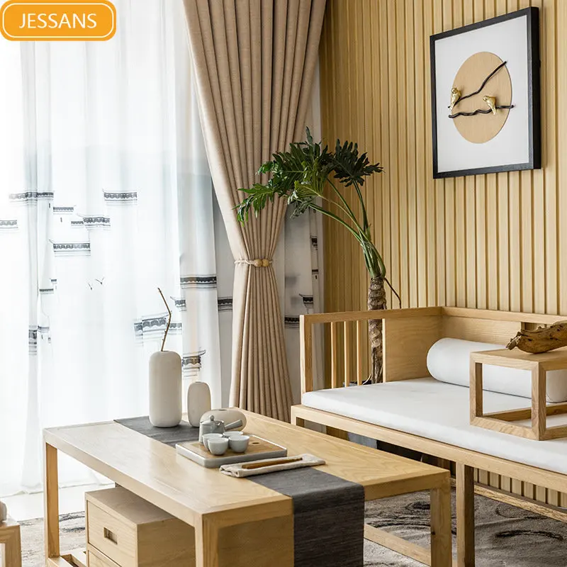 New Chinese Style Cotton Linen Window Blackout Curtains Sunscreen Blackout Curtains Curtains for Living dining room bedroom
New Chinese Style Cotton Linen Window Blackout Curtains Sunscreen Blackout Curtains Curtains for Living dining room bedroom