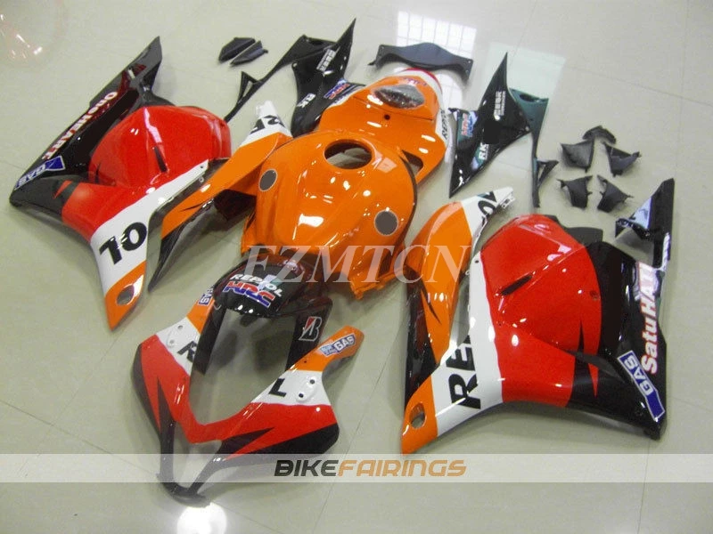 Комплект обтекателей из АБС-пластика для мотоцикла HONDA CBR600RR F5 2009 2010 2011 09 10 11 12
Комплект обтекателей из АБС-пластика для мотоцикла HONDA CBR600RR F5 2009 2010 2011 09 10 11 12