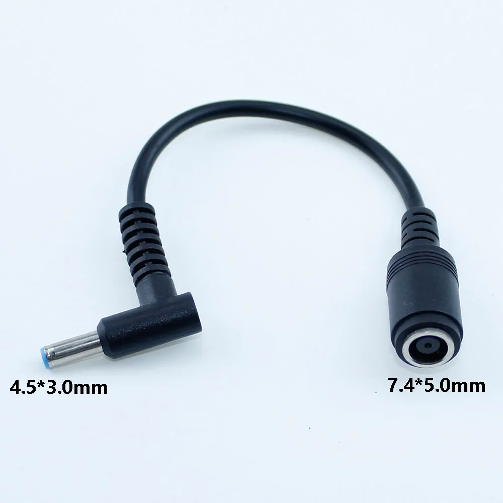 for HP Ultrabook Dell Laptop Female 7.4*5.0 mm to 4.5*3.0 mm Male with Pin Bule DC Power Charger Adapter Converter Connector
for HP Ultrabook Dell Laptop Female 7.4*5.0 mm to 4.5*3.0 mm Male with Pin Bule DC Power Charger Adapter Converter Connector