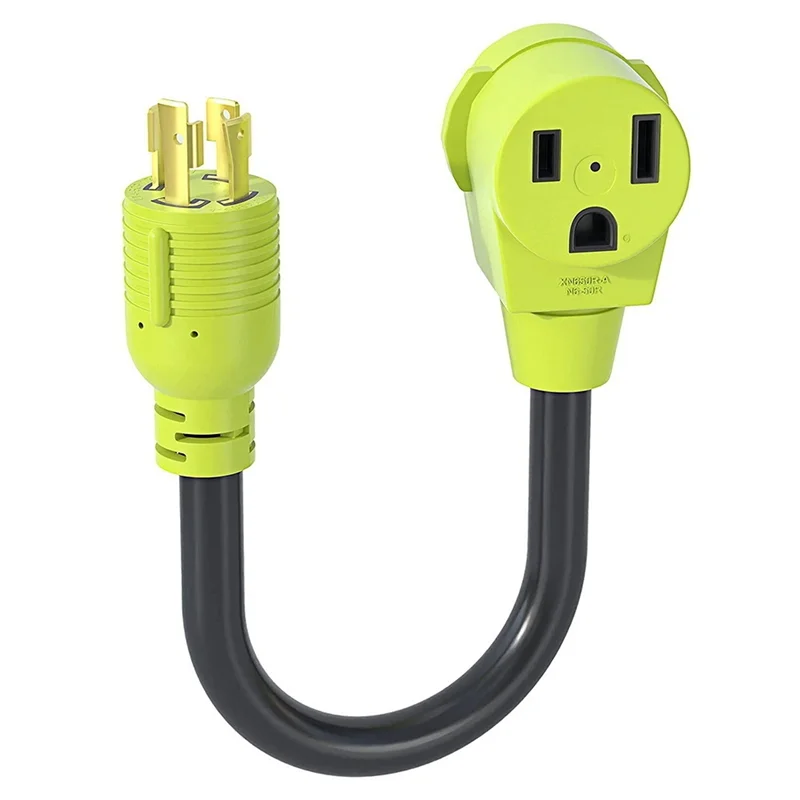 Generator Welder Adapter,NEMA L14-30P Male Plug to 6-50R Female Socket,4 Prong Generator ,STW 10 AWG(1.5FT) US Plug
Generator Welder Adapter,NEMA L14-30P Male Plug to 6-50R Female Socket,4 Prong Generator ,STW 10 AWG(1.5FT) US Plug