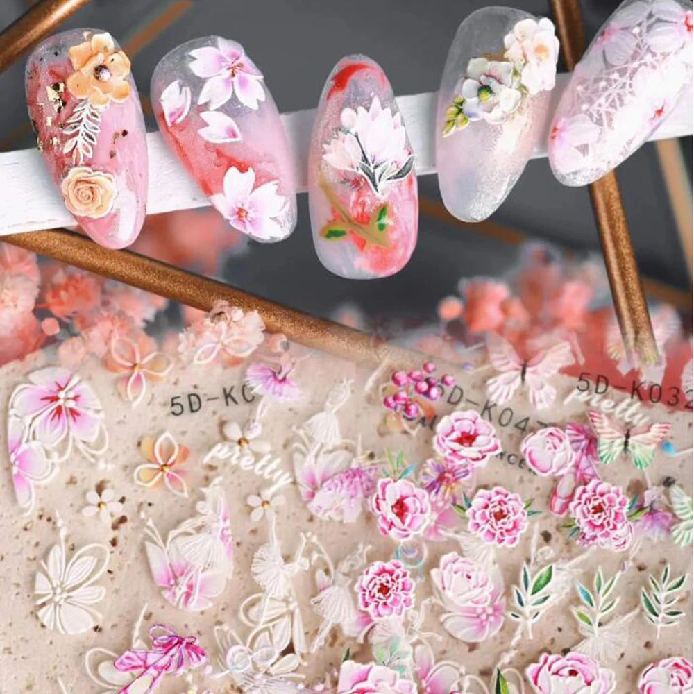 1 шт., самоклеящиеся рельефные переводные наклейки для ногтей
1 шт., самоклеящиеся рельефные переводные наклейки для ногтей