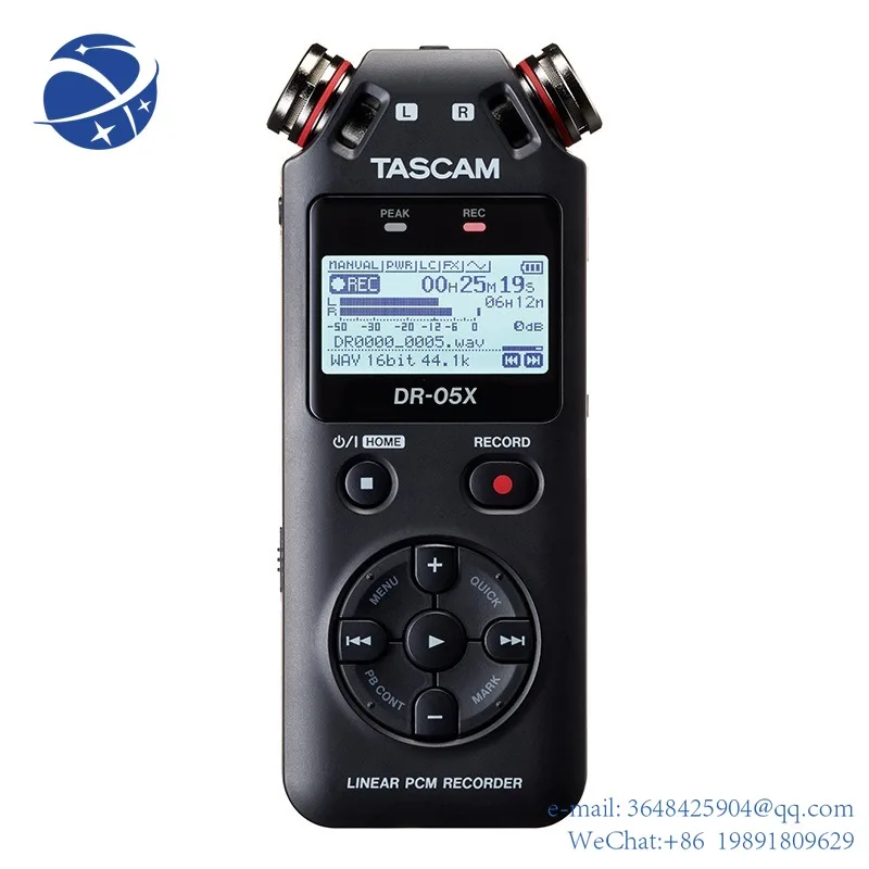 YYHC TASCAM DR05X Портативный цифровой диктофон для интервью USB аудио интерфейс MP3 HD шумоподавление записывающая ручка
YYHC TASCAM DR05X Портативный цифровой диктофон для интервью USB аудио интерфейс MP3 HD шумоподавление записывающая ручка