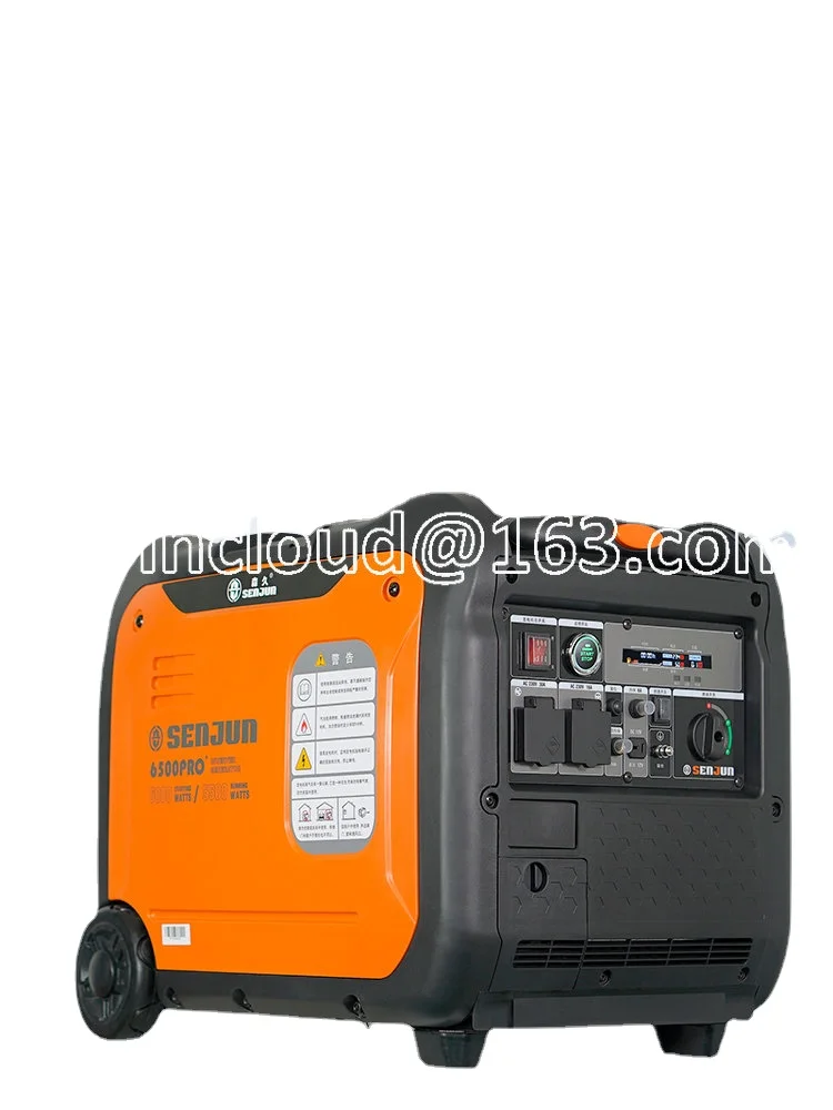 Gasoline Generator 220V Household Mute Digital Frequency Conversion 6kW High Power Electric Starter Outdoor Commercial
Gasoline Generator 220V Household Mute Digital Frequency Conversion 6kW High Power Electric Starter Outdoor Commercial
